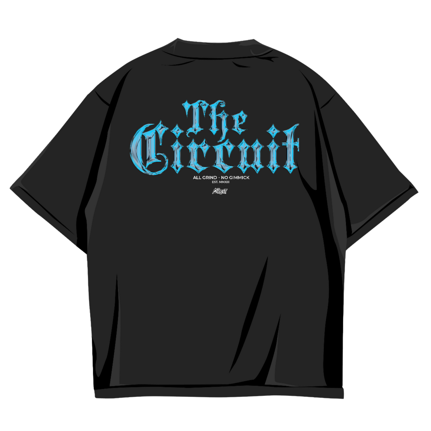 The Circuit No Gimmick Tee (Metallic Blue)