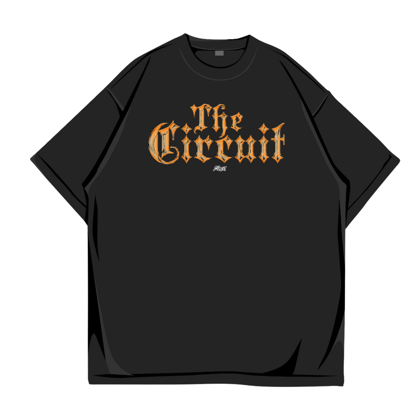 The Circuit No Gimmick Tee (Metallic Orange)