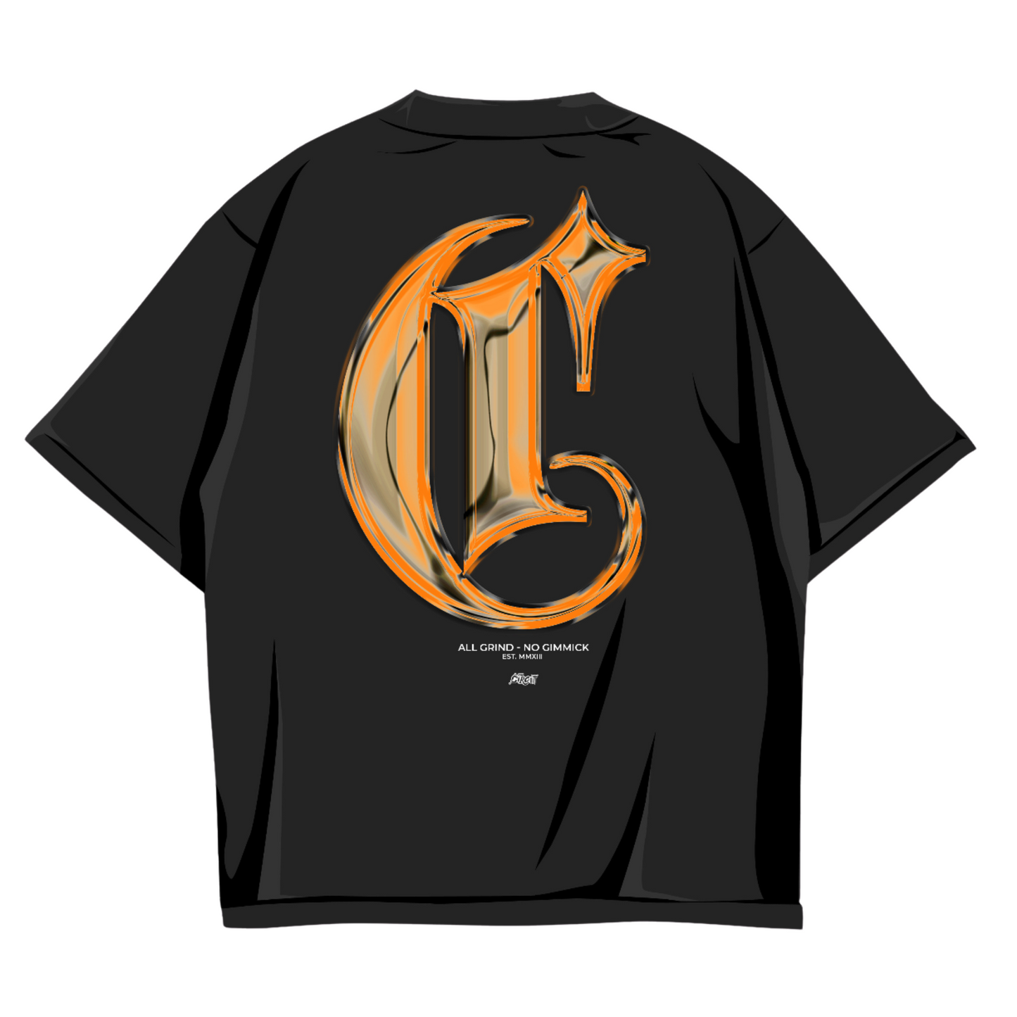 The Circuit No Gimmick Tee (Metallic Orange)